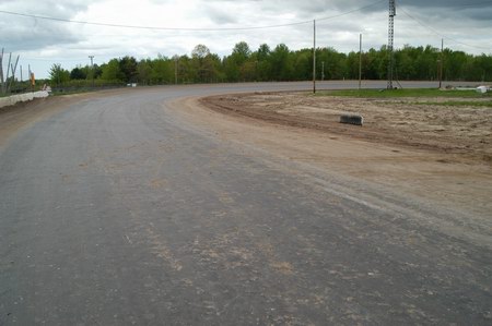 Thunderbird Raceway - Track From Water Winter Wonderland (newer photo)